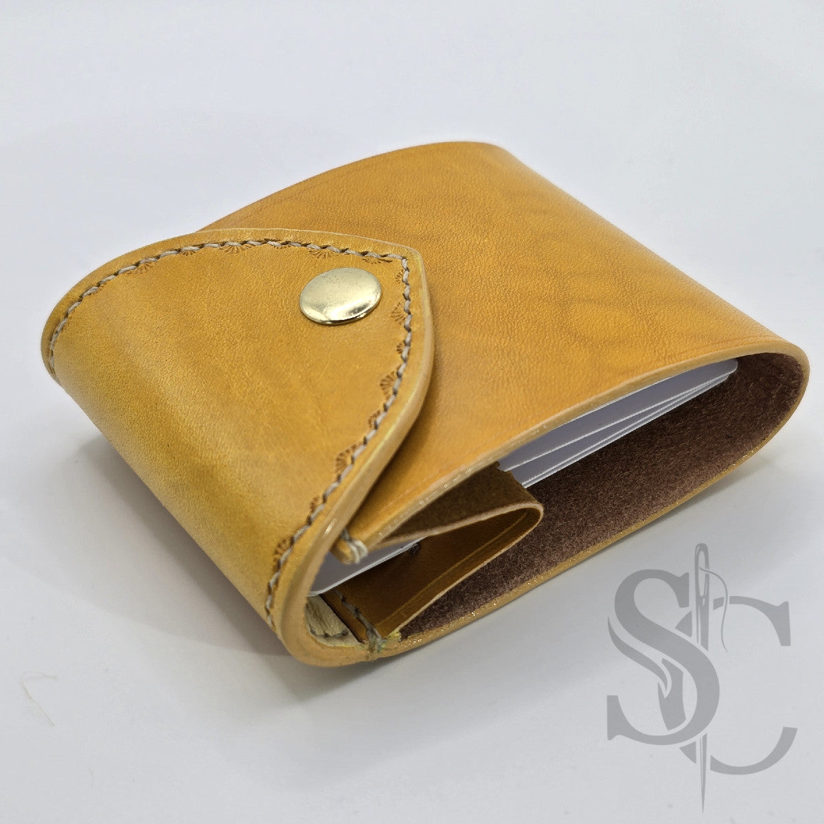 Porte carte accordéon Jaune