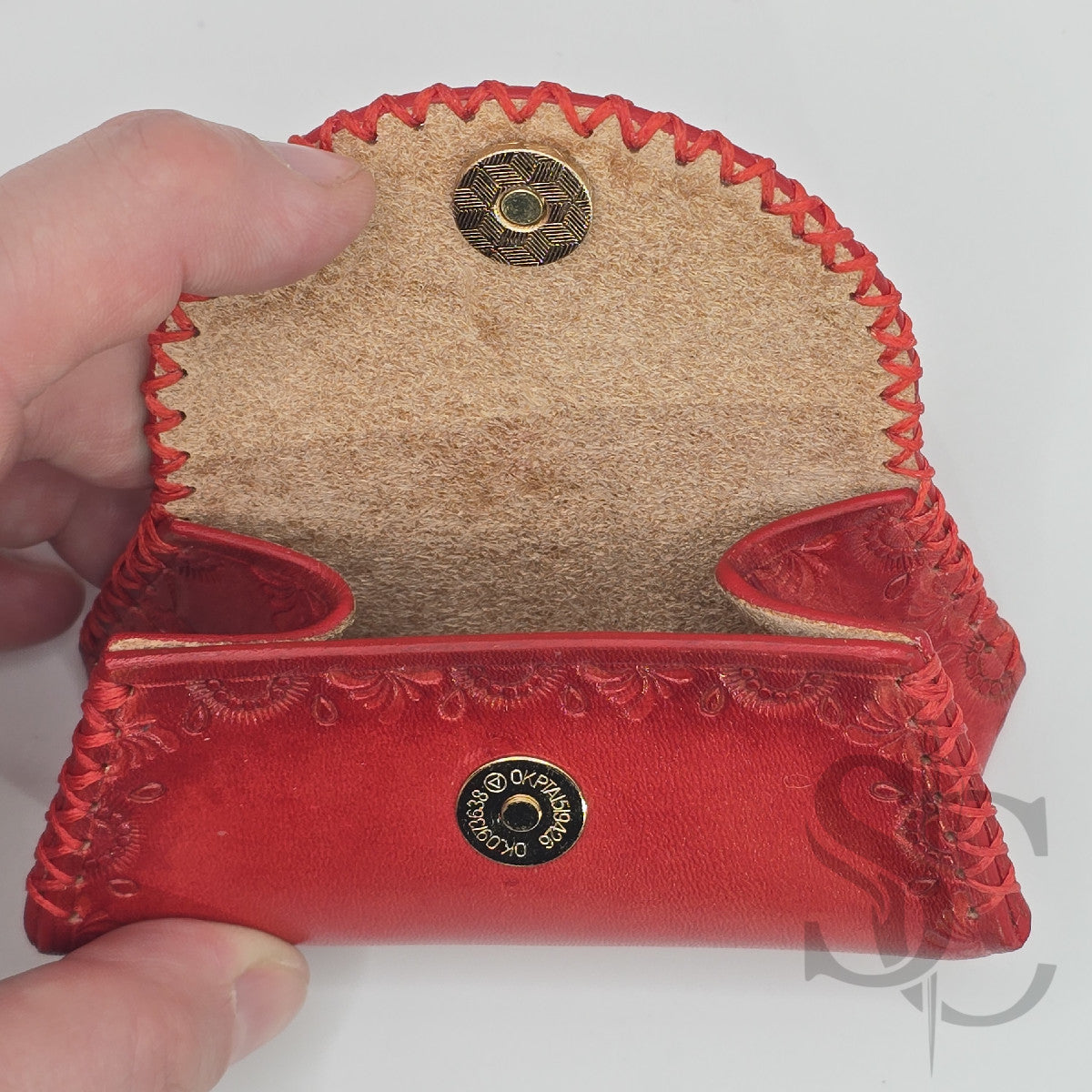 Porte-Monnaie "mandala passion" - Rouge!