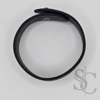 BRACELET bouton de col - noir