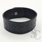 BRACELET bouton de col - noir