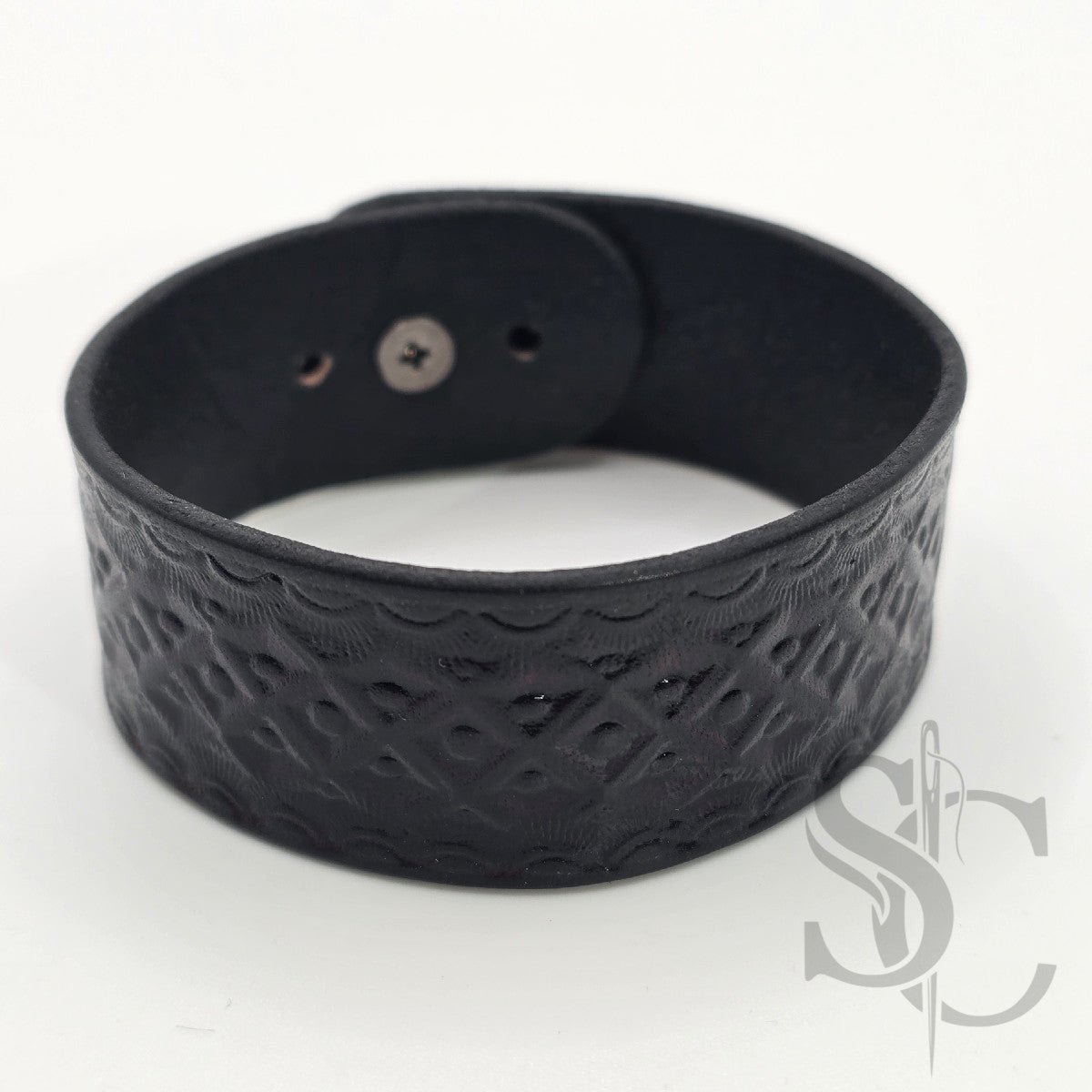BRACELET bouton de col - noir