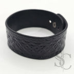BRACELET bouton de col - noir