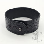 BRACELET bouton de col - noir