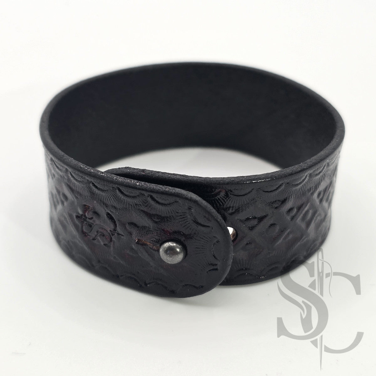 BRACELET bouton de col - noir