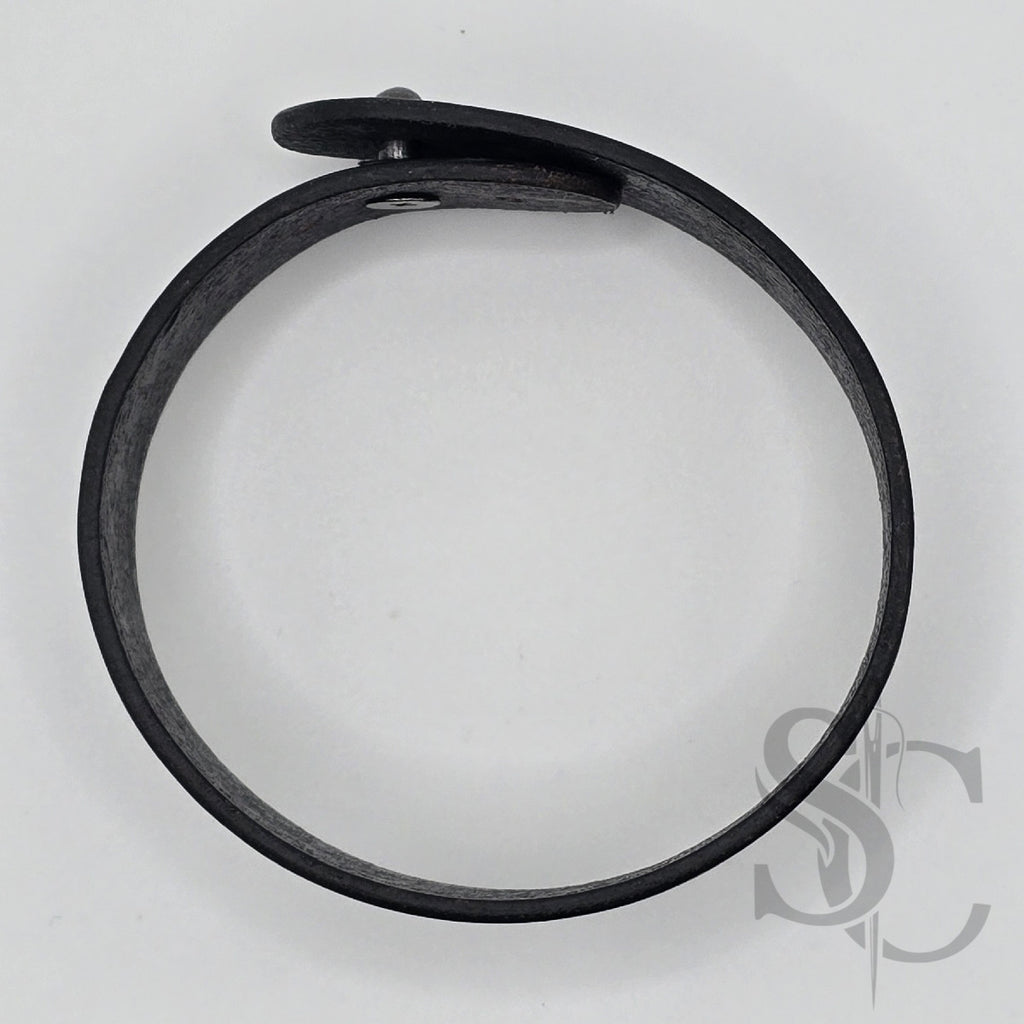 BRACELET bouton de col - bleu et noir