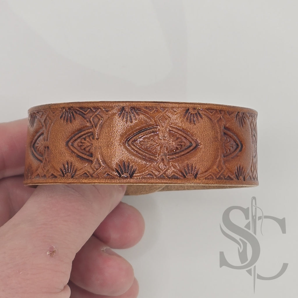 BRACELET bouton de col - caramel et hi liter