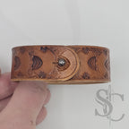 BRACELET bouton de col - caramel et hi liter