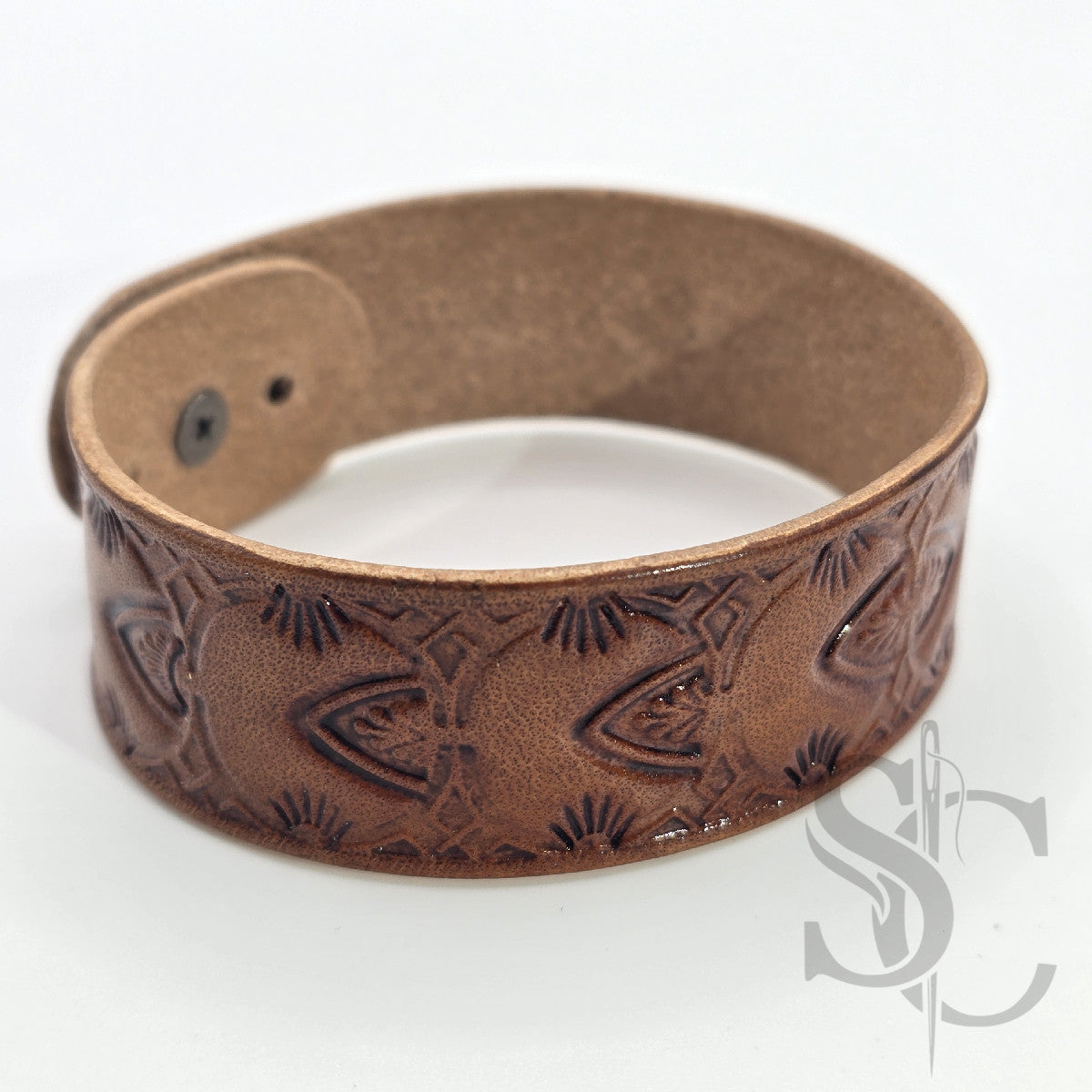 BRACELET bouton de col - caramel et hi liter