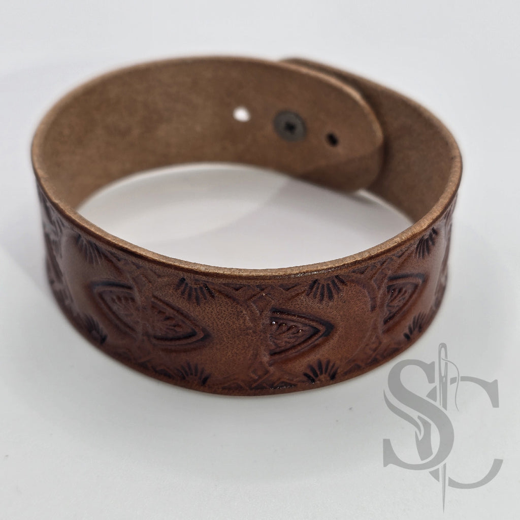 BRACELET bouton de col - caramel et hi liter