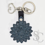 Porte-Clés Mandala "Étoile Azur"