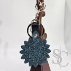 Porte-Clés Mandala "Étoile Azur"