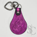 Porte-clé "Bijou de sac" avec paillettes