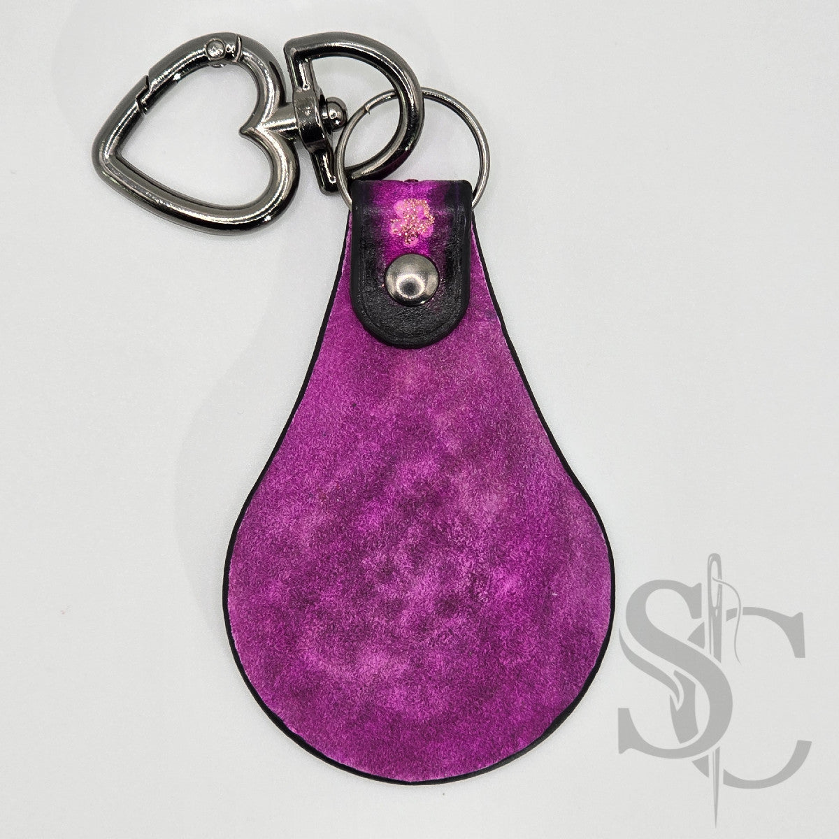 Porte-clé "Bijou de sac" avec paillettes