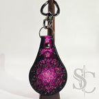 Porte-clé "Bijou de sac" avec paillettes