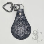 Porte-clé "Bijou de sac" avec paillettes