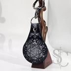 Porte-clé "Bijou de sac" avec paillettes