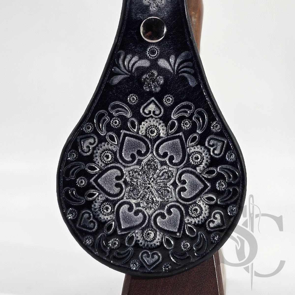 Porte-clé "Bijou de sac" avec paillettes