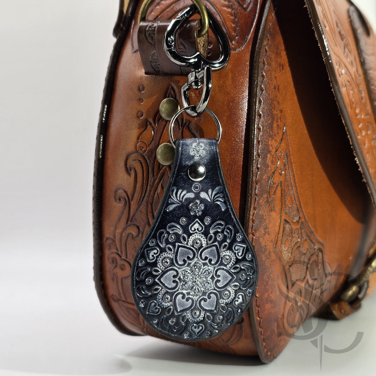 Porte-clé "Bijou de sac" avec paillettes