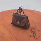 Porte-Clés Mini-Sac "Douceur Automnale"