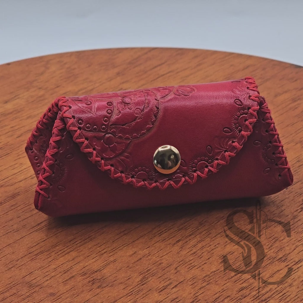 Porte-Monnaie "mandala passion" - Rouge!