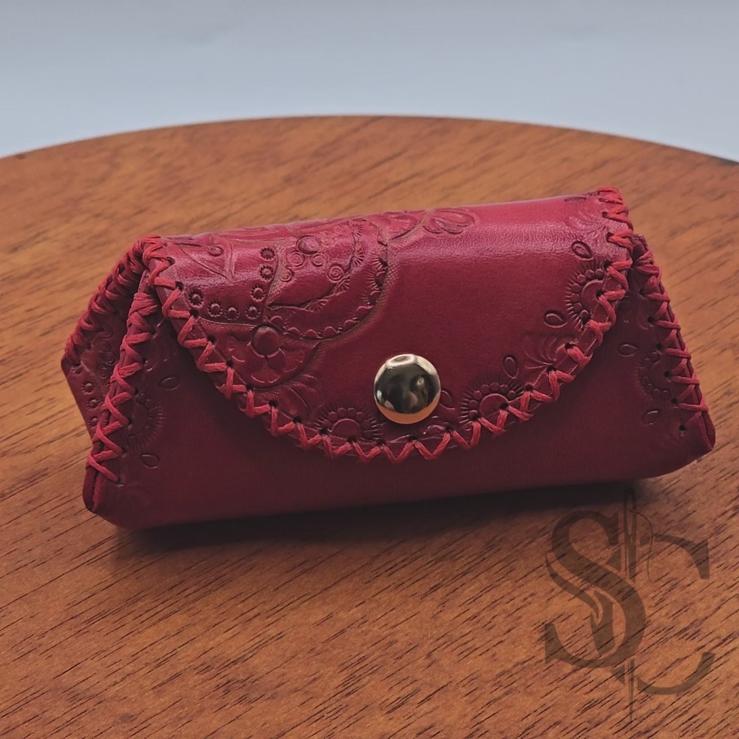 Porte-Monnaie "mandala passion" - Rouge!