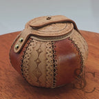 Petite Boîte Boule "L'Orbe d'Ambre" - Marron/Naturel