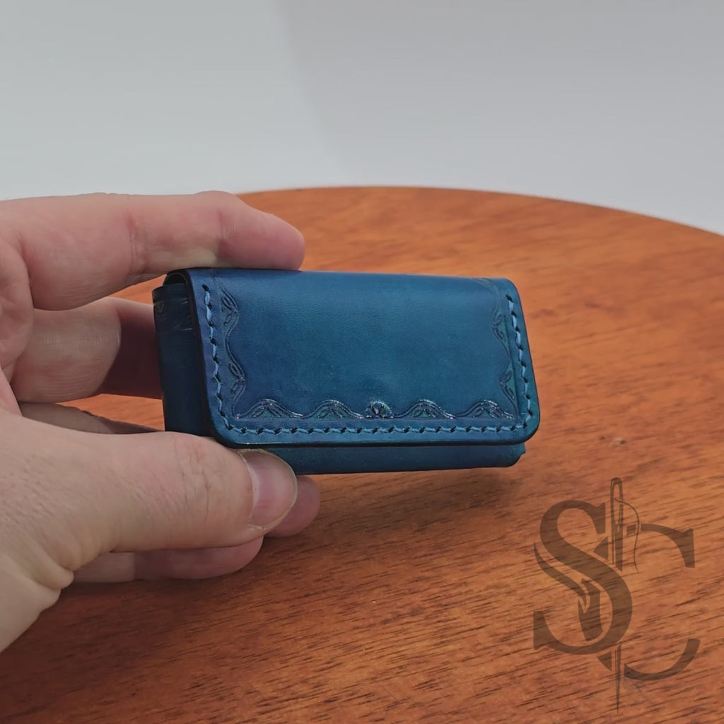 Mini Porte-Monnaie "Evening blue"