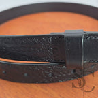 (Exemple de réalisation) Ceinture sur mesure