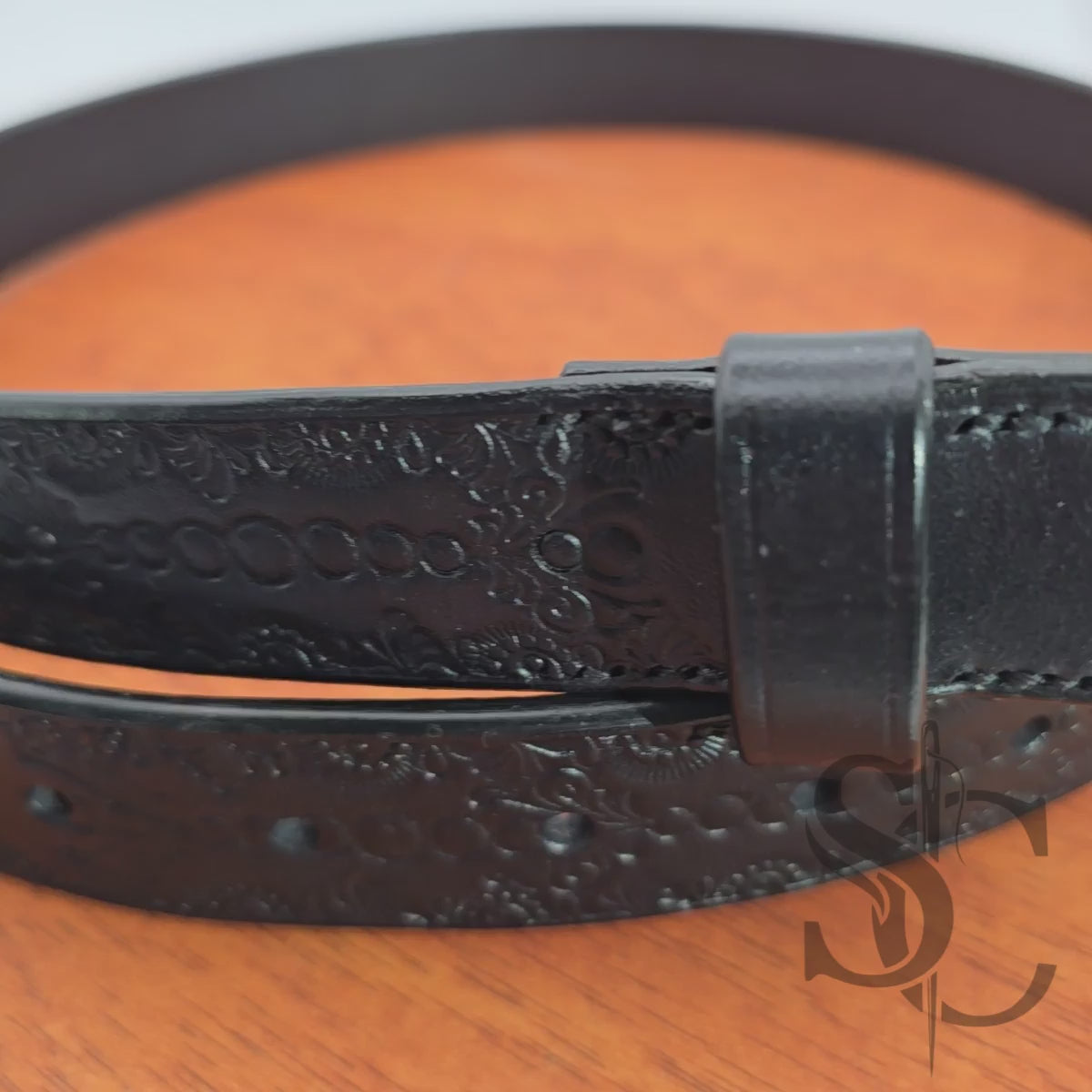 (Exemple de réalisation) Ceinture sur mesure